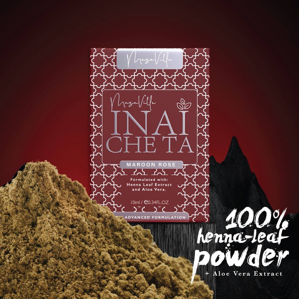 INAI CHETA ORIGINAL HQ MAROON ROSE | Shopee Malaysia