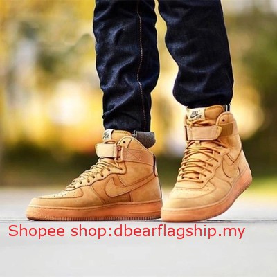 High cut air force 1 best sale