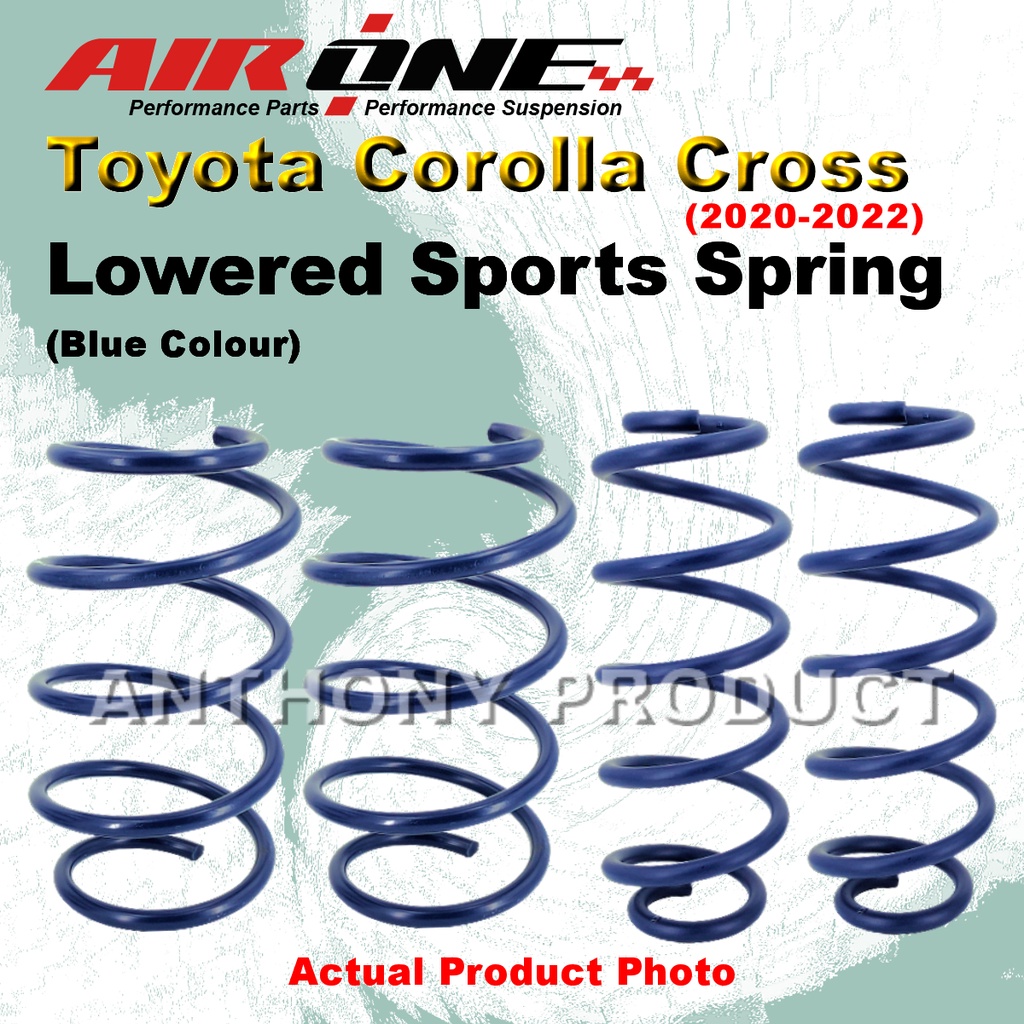 AIRONE Toyota Corolla Cross XG10 2020 - 2024 Lowered Sport Coil Spring ...