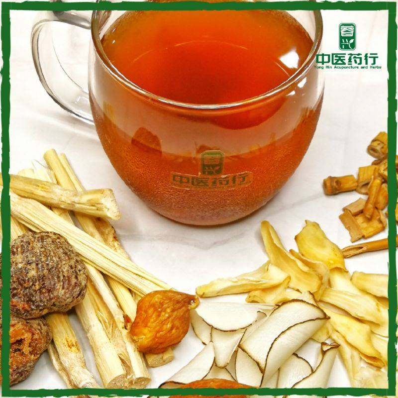 Herbal Tea 凉茶 竹蔗海底椰凉水 清燥润肺 175克 4-5人份 Sea Coconut Cane Herbal Tea Clear ...
