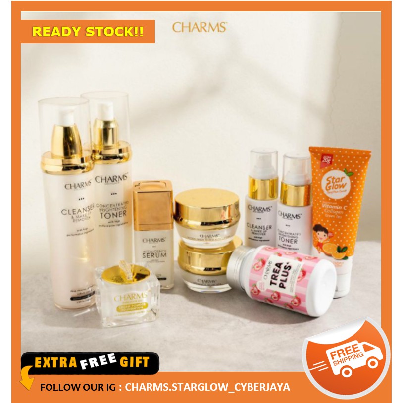 💯 ORIGINAL 🎁 BONUS 🌟 𝗦𝗘𝗧 𝗥𝗘𝗕𝗢𝗥𝗡 𝗚𝗢𝗟𝗗 𝗘𝗗𝗜𝗧𝗜𝗢𝗡 Charms Cosmetic Skincare