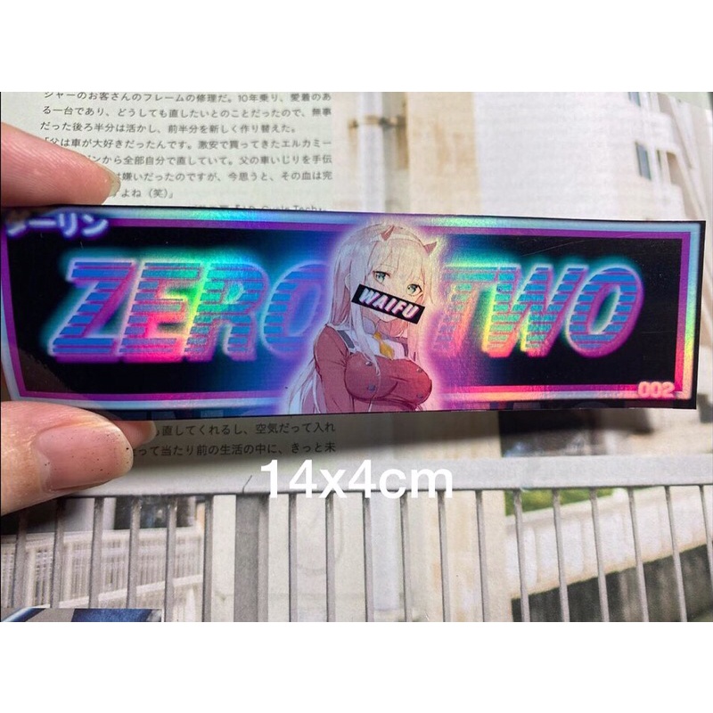 Jdm zero two sticker | Shopee Malaysia