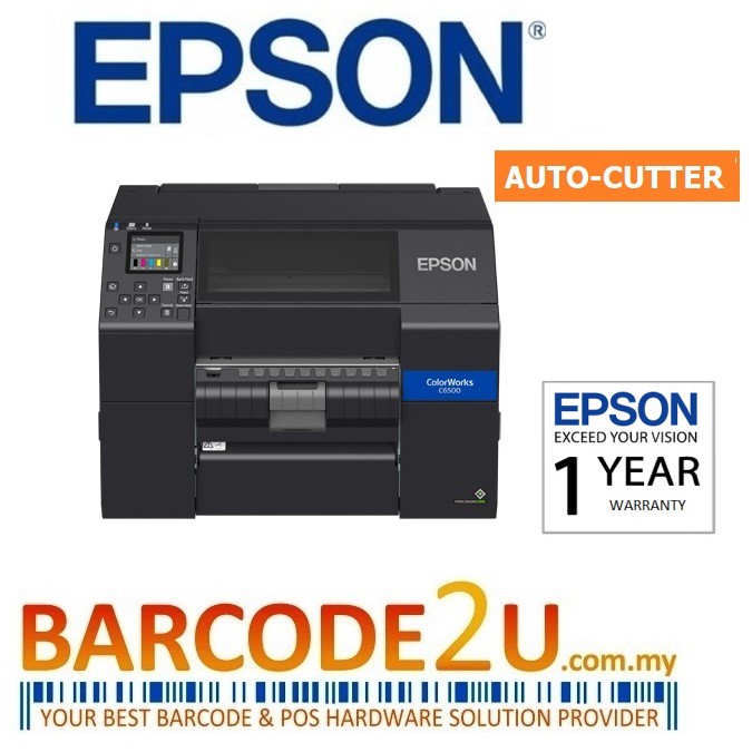 Epson ColorWorks C6550A Colour Label Printer with AutoCutter Shopee
