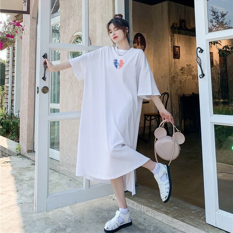 T shirt dress korean style online