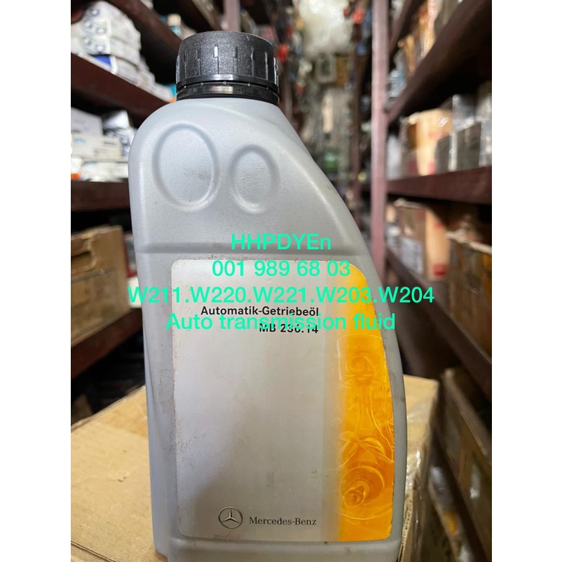 MERCEDESBENZ W211, W220, W221, W203, W204 AUTO TRANSMISSION FLUID (ATF) OIL [1LITRE] READY