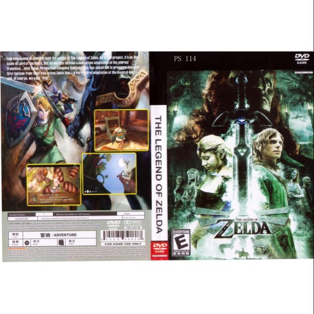 PS2 Games CD Collection The Legend Of Zelda | Shopee Malaysia