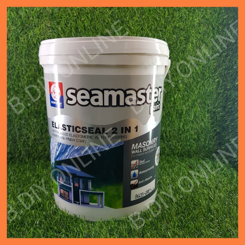 SEAMASTER PAINT ELASTICSEAL 8605 2IN1 WATERPROOFING PRIMER AND FINISH ...
