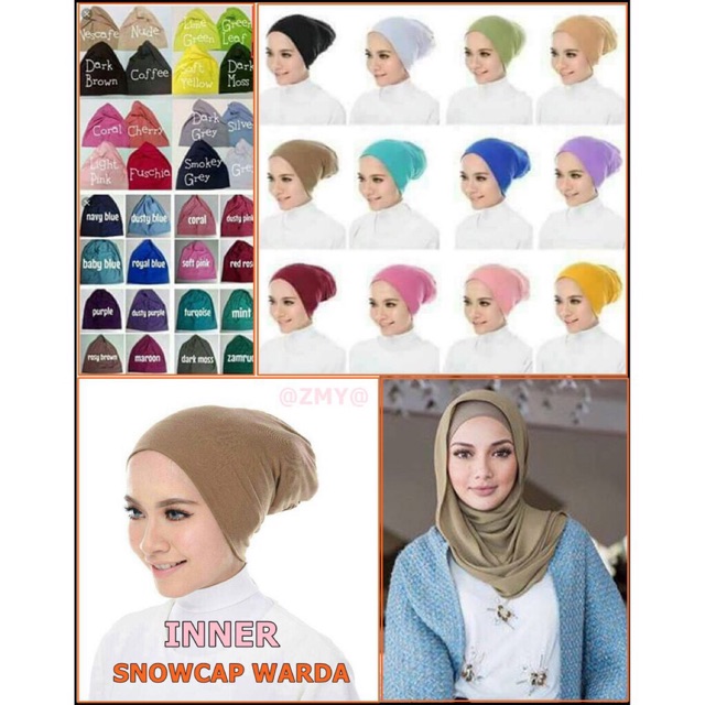 🔥🔥PALING MURAH ️ ️INNER SNOWCAP WARDA 🔥🔥 | Shopee Malaysia