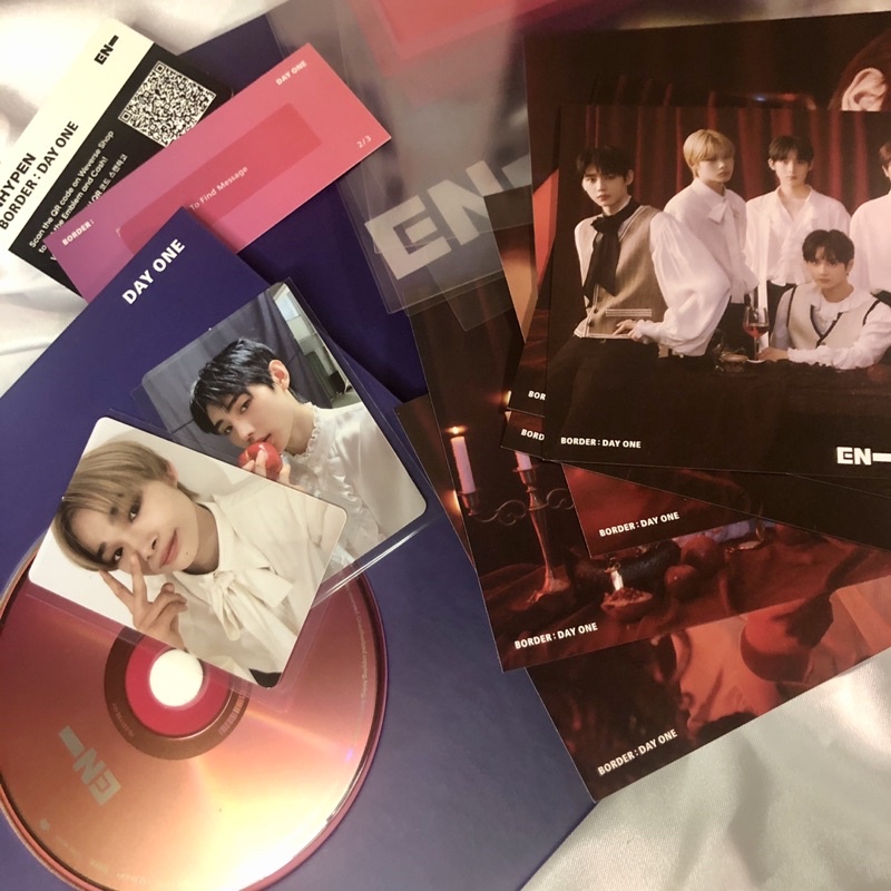 ENHYPEN BORDER:DAY ONE ALBUM | Shopee Malaysia