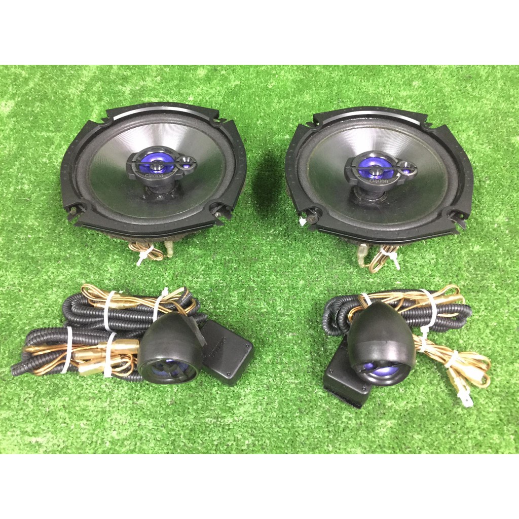 Clarion Speaker SRT-1733 With Tweeter 3 Way 6