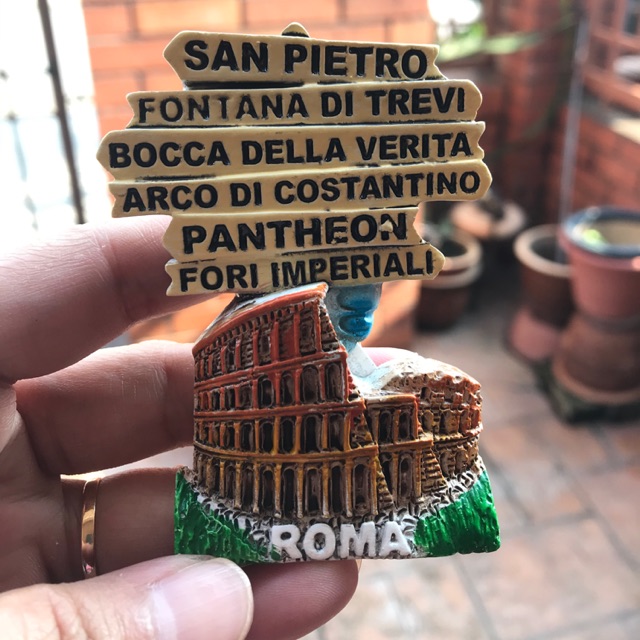 Rome fridge Magnet (resin) | Shopee Malaysia