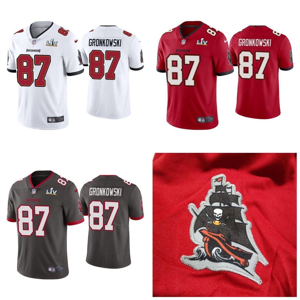 NFL Tampa Bay Buccaneers (Rob Gronkowski) Men's Game Jersey