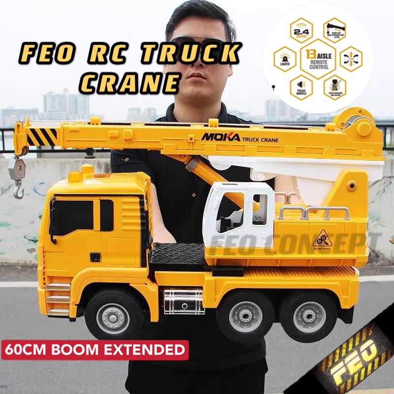 Rc best sale truck crane