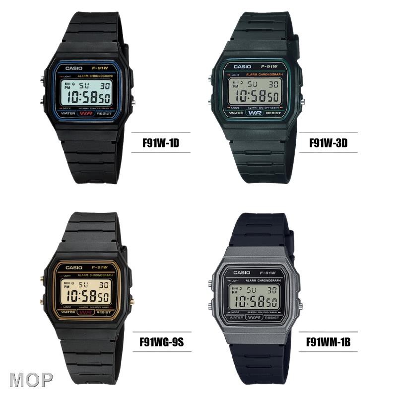 Casio f91w cheap stopwatch