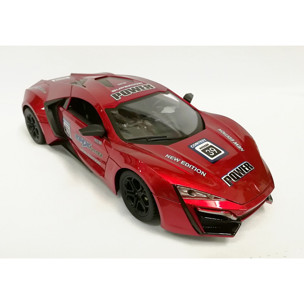 Lykan hypersport best sale remote control car