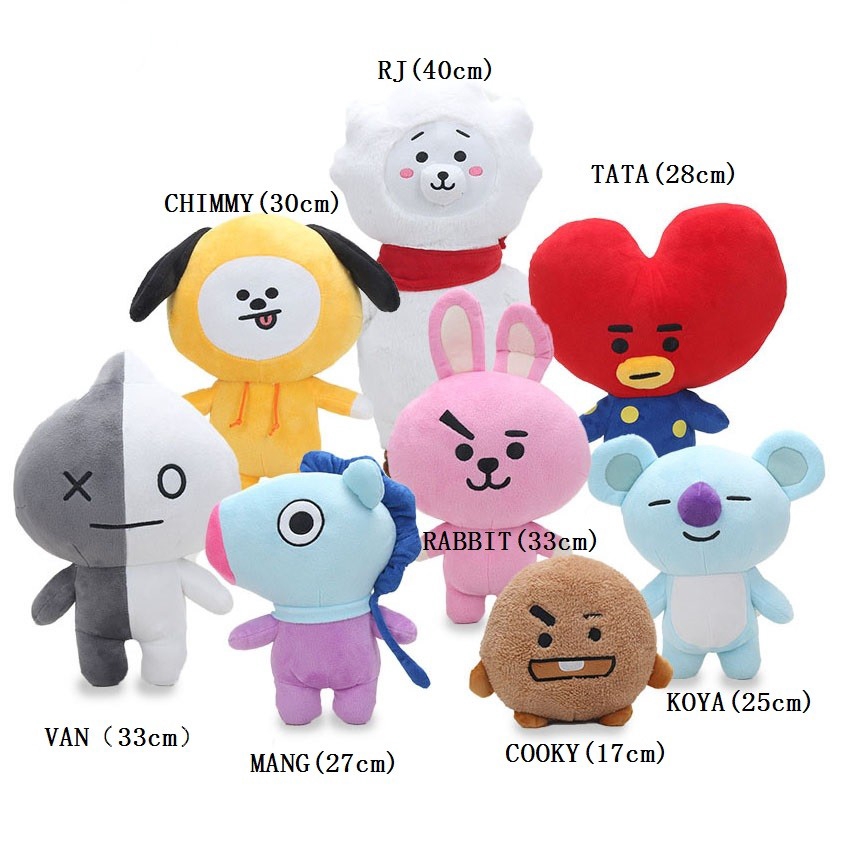 Bts peluche on sale