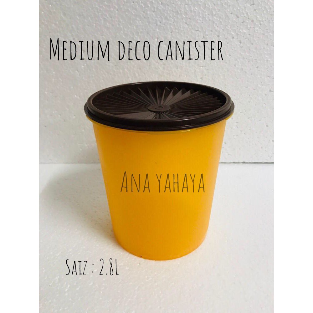 Tupperware Medium Deco Canister 1pcs Shopee Malaysia   B7ceeaaf0a26758c9c895fa873229188