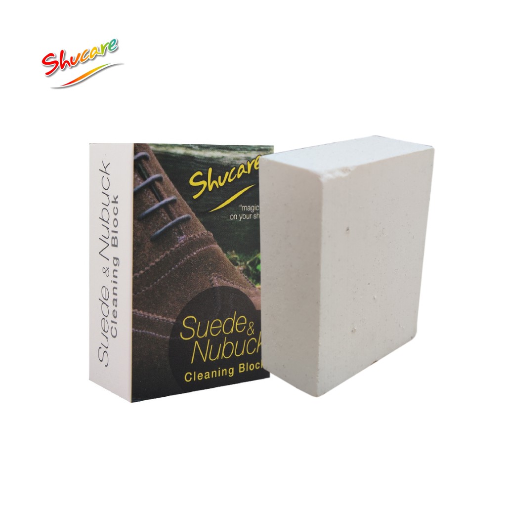 Shucare Suede and Nubuck Cleaning Block/Eraser Pemadam Kotoran Untuk