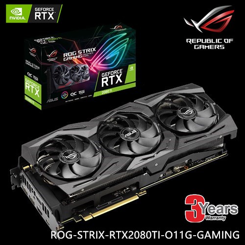 Asus rog strix hot sale rtx 2080ti o11g gaming