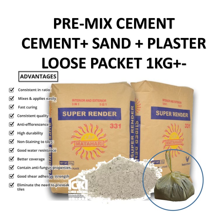 Premix cement deals