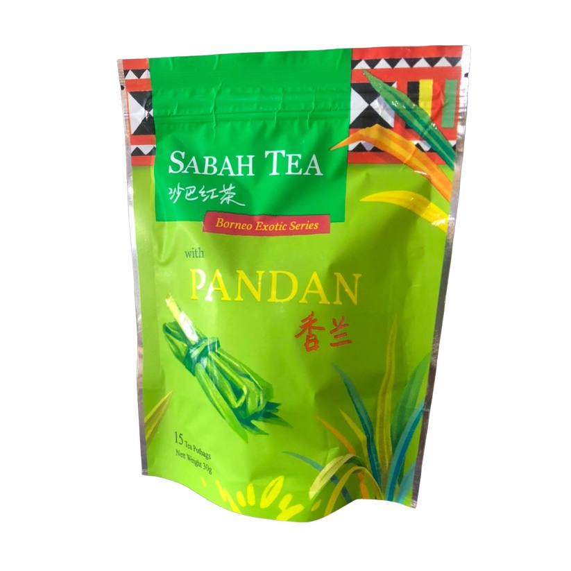 Sabah Tea: Borneo Exotic Series-Potbags Pandan 15's | Shopee Malaysia