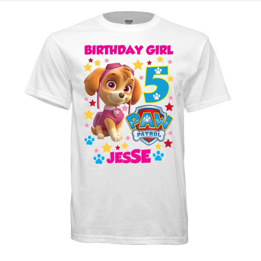 paw patrol t shirt design