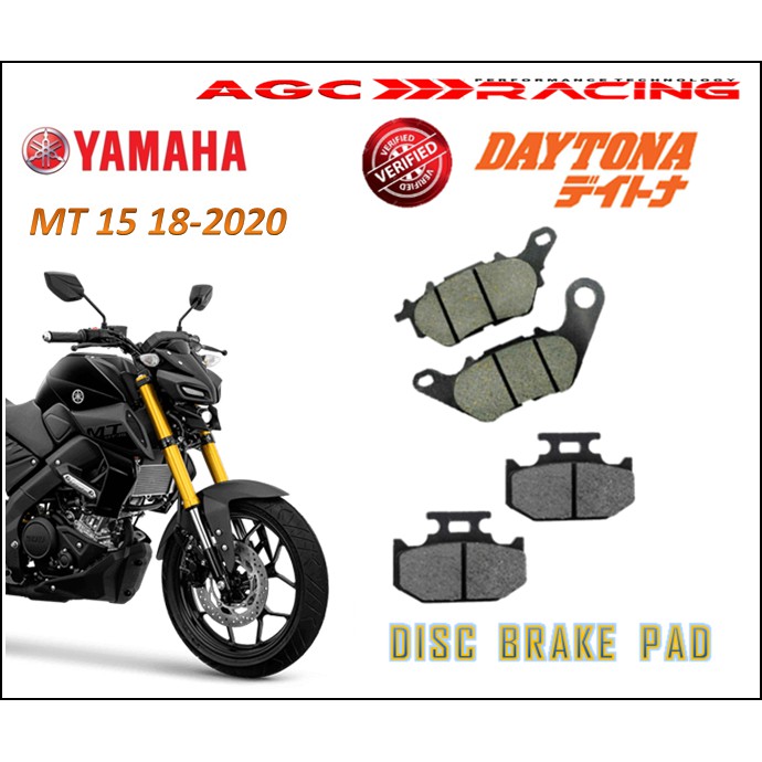 Yamaha mt 15 brake deals pads price