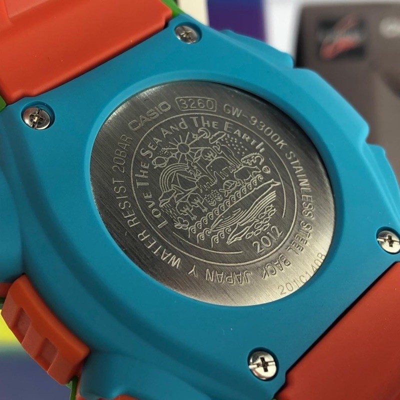 Casio G-Shock X Love the Sea & The Earth 2012 Mudman Parrot GW
