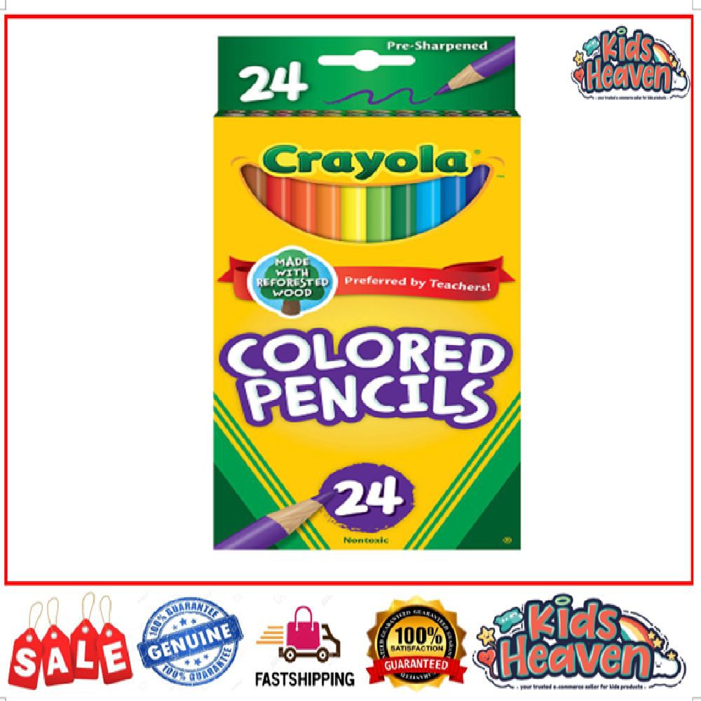 Crayola Colored Pencils Assorted Colors - 12ct, 24ct, 36ct / 50ct (100. ...