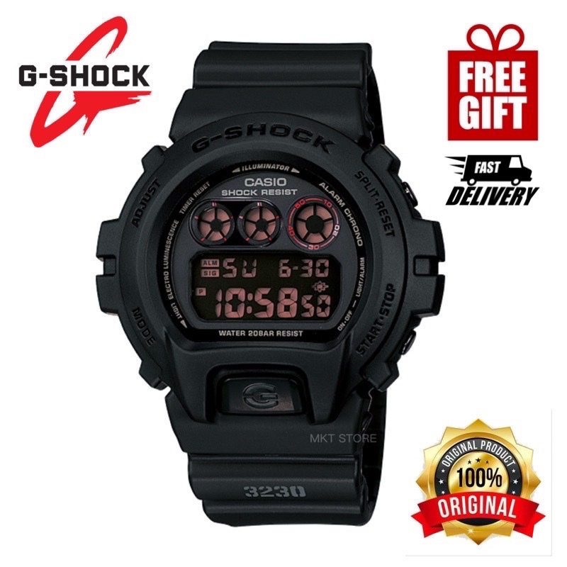 Asia set Original G shock DW 6900MS 1 DW6900MS 1 DW 6900MS