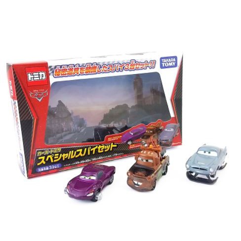 {CLEARANCE} TAKARA TOMY DISNEY PIXAR CARS 3 IN 1 SET HOLLEY SHIFTWELL ...
