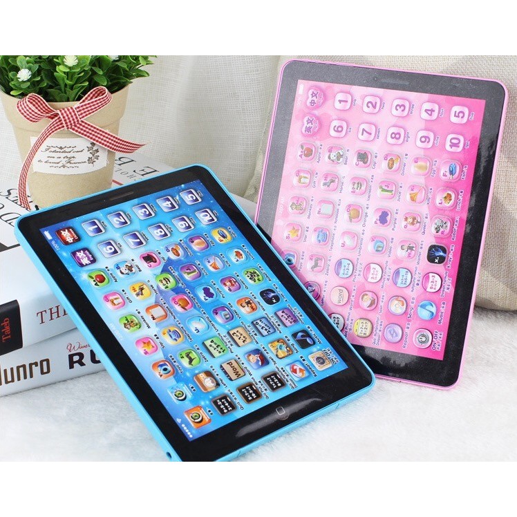 MINI TABLET PAD EDUCATIONAL LEARNING TOY FOR KIDS (ENGLISH & CHIBESE ...