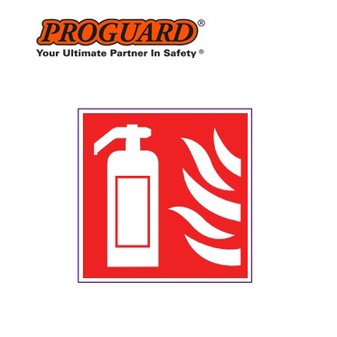 Fire Fighting Equipment Safety Sign PVC Plastic Sticker Label Indoor ...