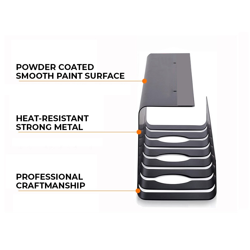 ZENi Under Desk Cable Management Tray | Socket Extension Holder For ...