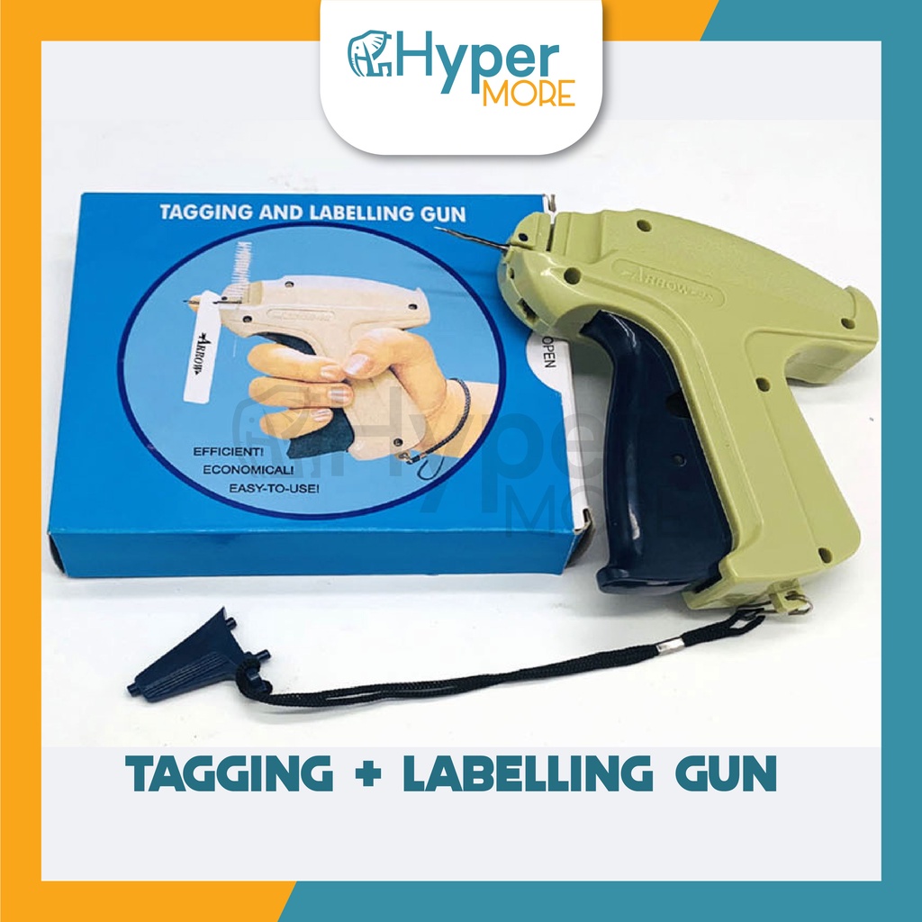 HYPERMORE [High Quality] Tagging And Labelling Gun (Arrow) | Shopee ...