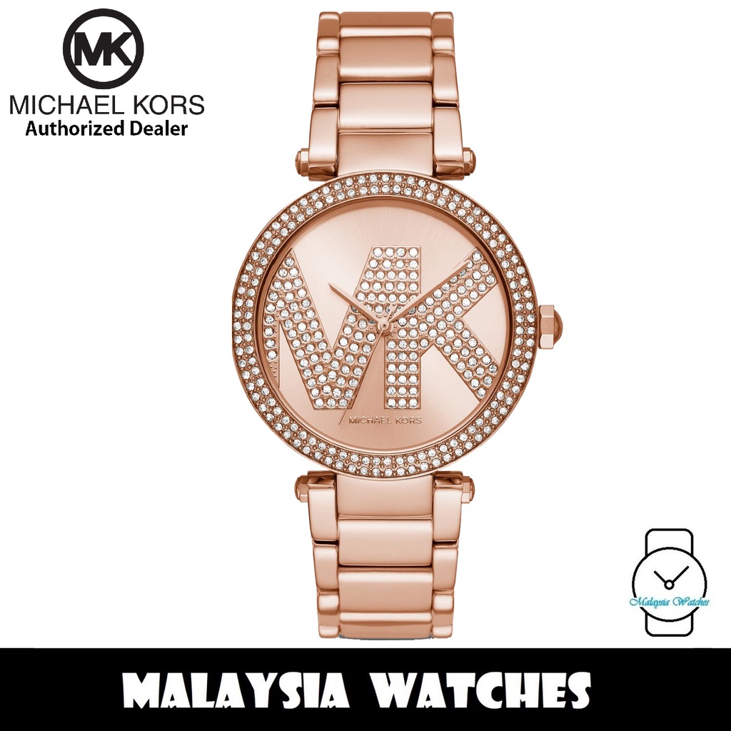 Michael kors uhr gold on sale glitter