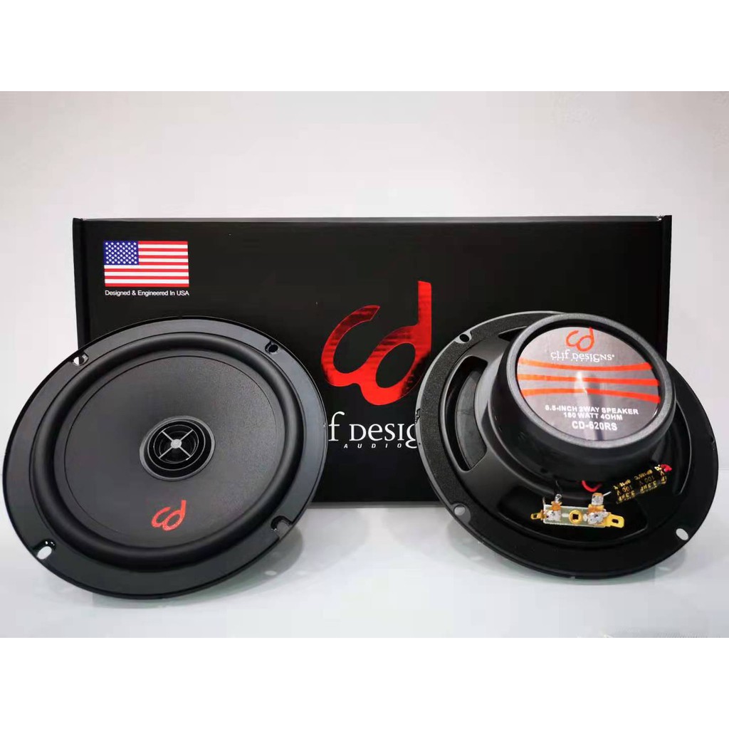 CLIf Designs (CD-620RS) 2-WAY Speaker Shopee Malaysia