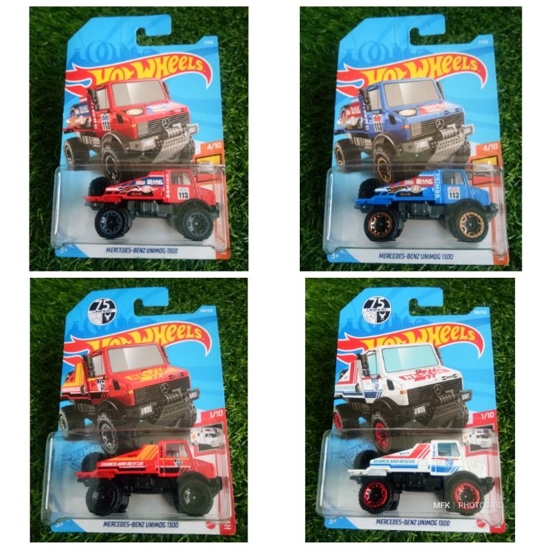 Hot wheels cheap unimog 2019