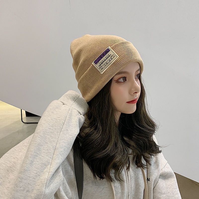 Buy Korean fashion ladies autumn and winter knit caps, woolen caps, winter  warm knitted hats ｜Knit hat / Wool hat-Fordeal