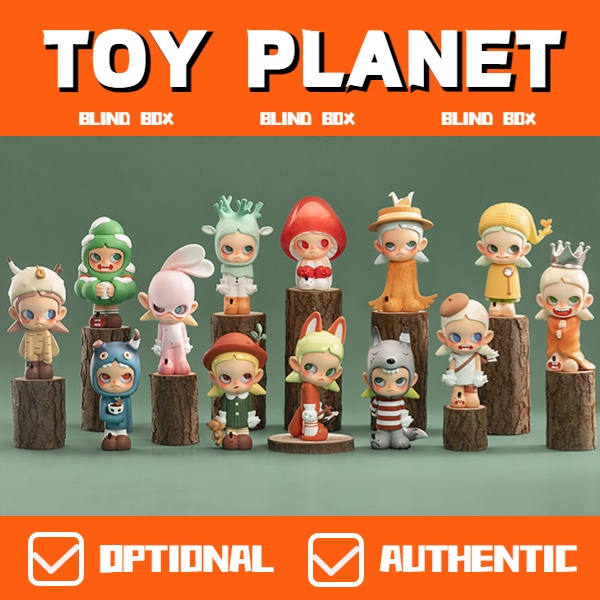 TOY PLANET] POP MART Popmart ART TOY ZSIGA walking into the forest 