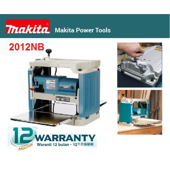 Makita 2012nb online planer thicknesser 240v