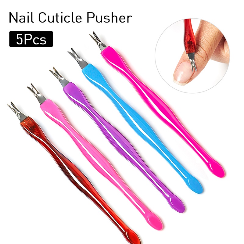 Lurrose 12-teiliges Nagelhaut-Entferner-Set – Gebogen, Rutschfest, Für Salon & Zuhause