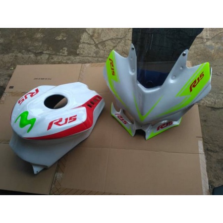 R25 Headlamp plus r1 pnp tank cover for r15v2 r15old (already changed ...