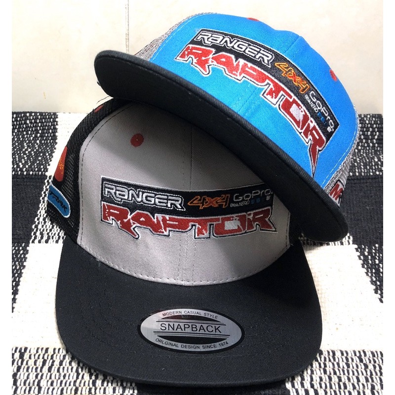 🔥RANGER RAPTOR BLUE GREY TRUCKER CAP🔥 READY STOCK | Shopee Malaysia