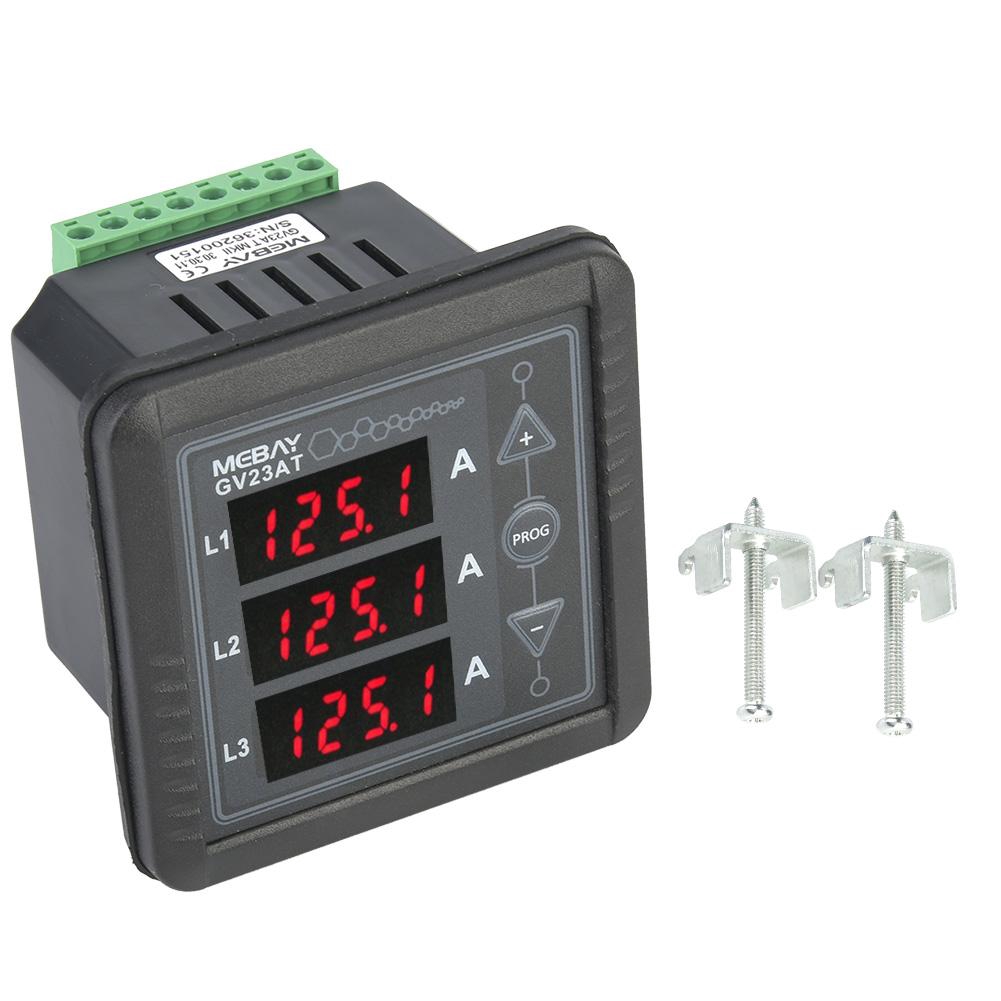 Jupitershopss 3 Phase AC Ammeter Tester Meter GV23AT Generator Three ...