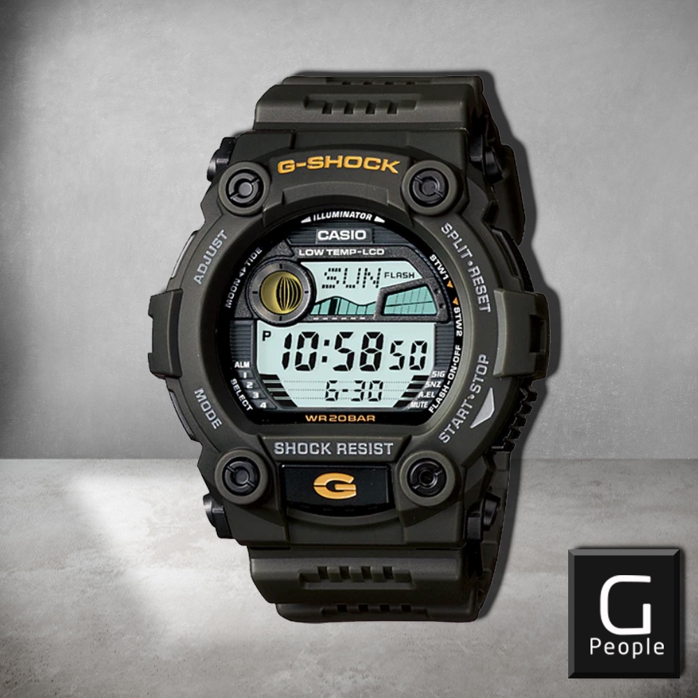 CASIO G-SHOCK G-7900-3DR / G-7900-3D / G-7900-3 / G-7900 WATCH 100% ORIGINAL