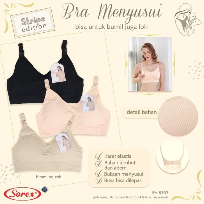 eamle Nuring Bra - Wirele Breatfeeding upport