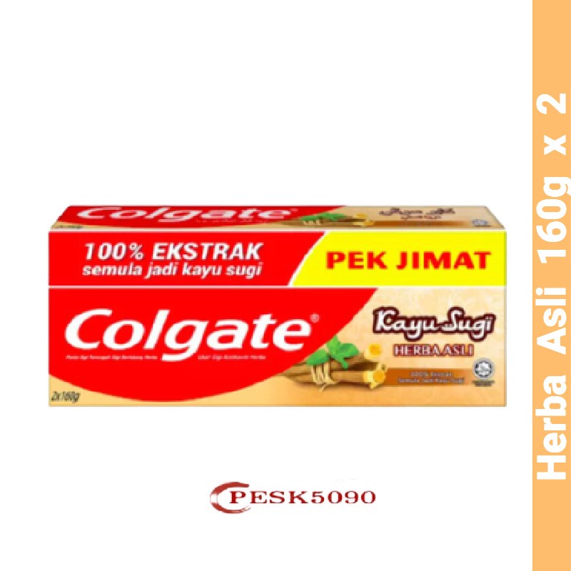 Colgate Ubat Gigi Antikaviti Herba Kayu Sugi 175g (Herba Asli / Pemutih ...