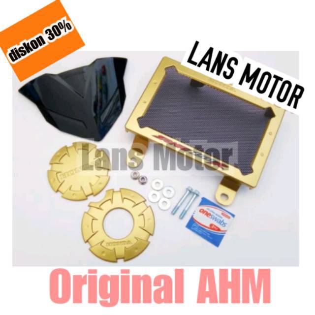 Ahm original sonic 150R radiator cover (package) | Shopee Malaysia