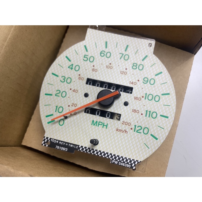 Proton Wira UK spec Speedometer 120mph | Shopee Malaysia